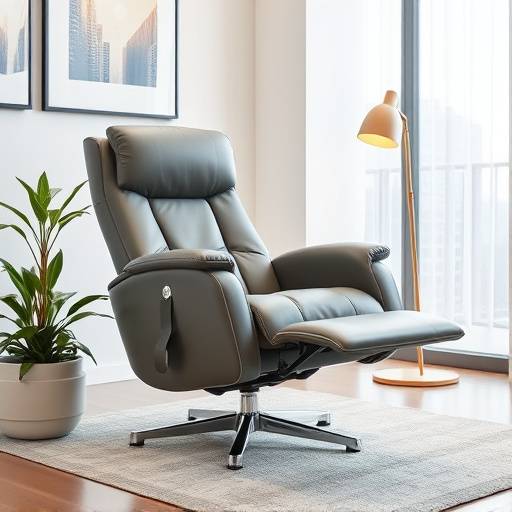 Image of the best-selling Dreamer Recliner in a modern office setting